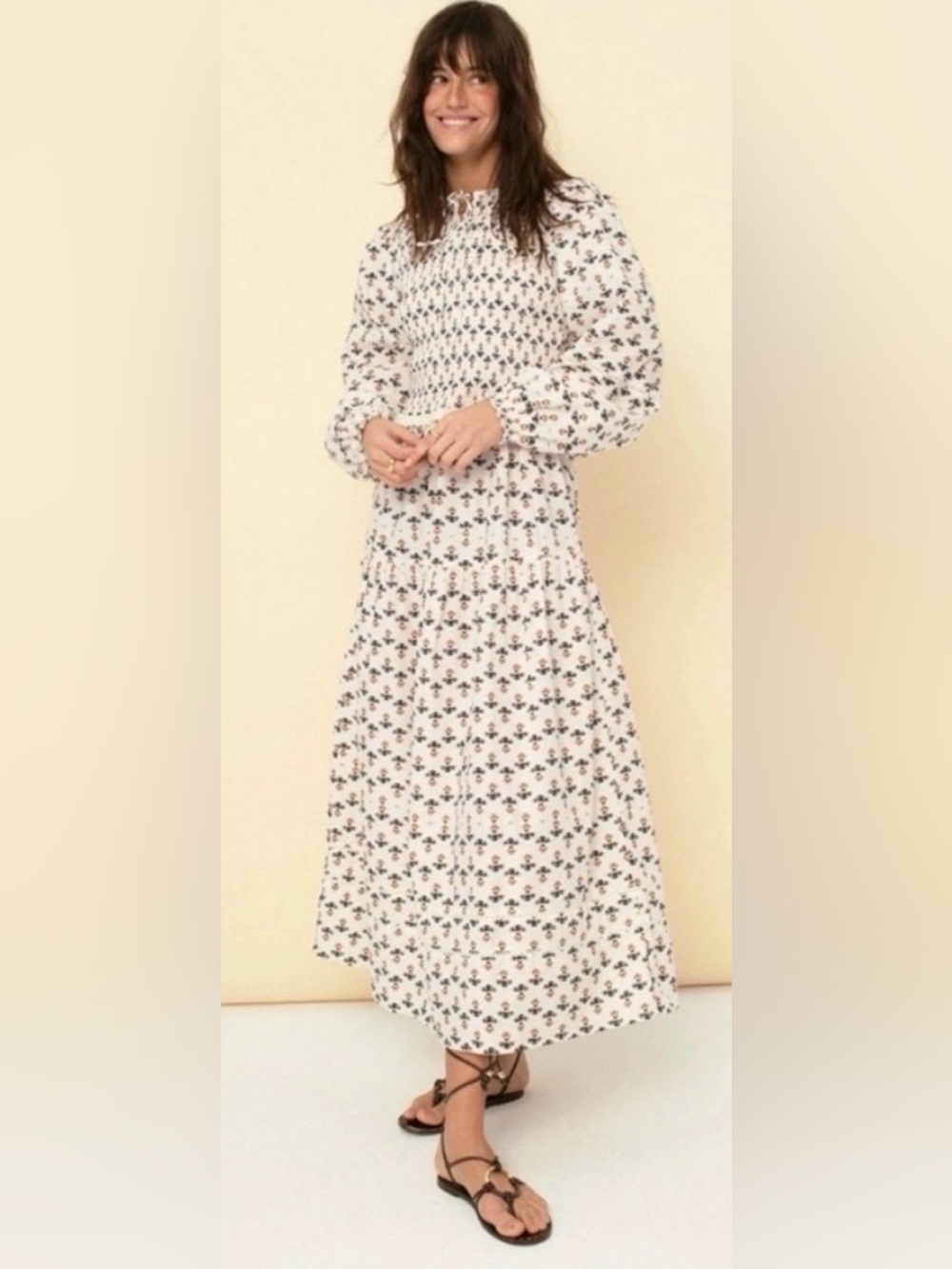 Sonmer Camilla Smocked Floral Dress - NWT